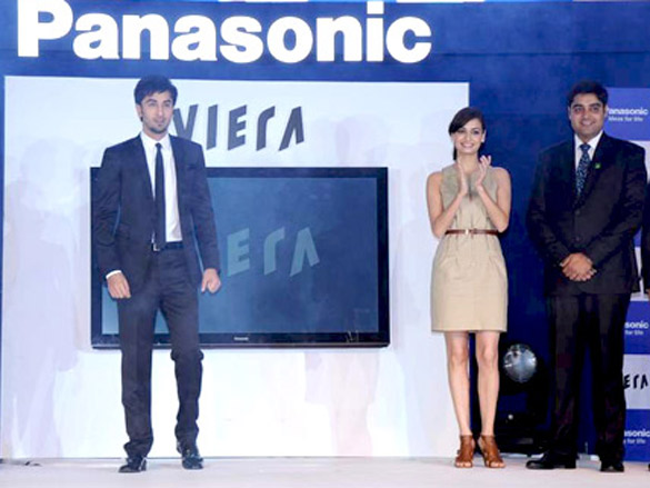 ranbir and dia announced as panasonics brand ambassador 3