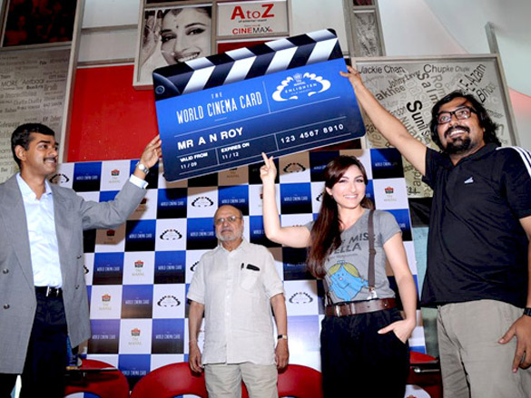 soha anurag and shyam benegal unveil taj enlighten the world cinema card 3
