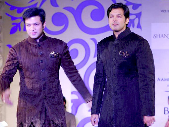 amaan ali khan walks the ramp for shantanu nikhil 4