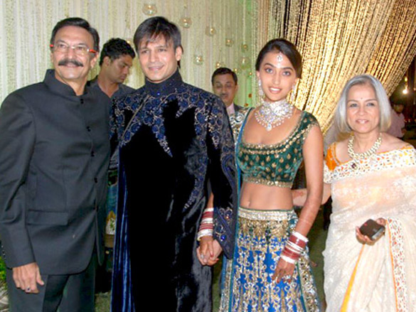 vivek oberois wedding reception 2