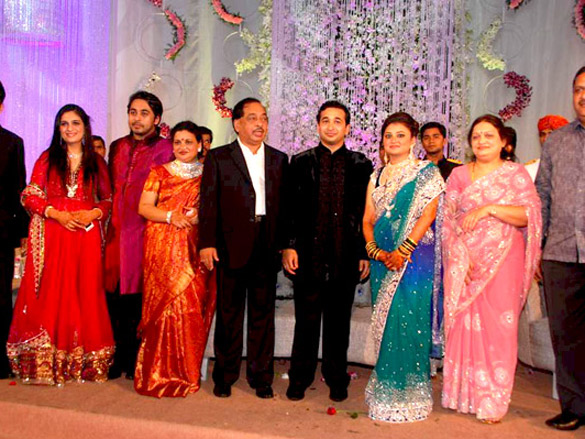 salman urmila and dilip kumar at nitish ranes wedding reception 8