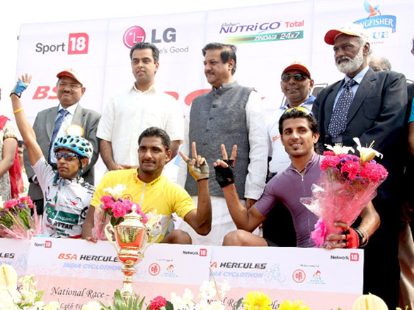 imran at the bsa hercules india cyclothon 8