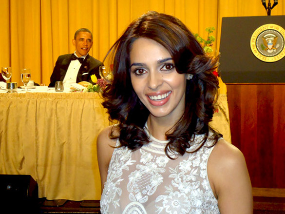 mallika at the white house correspondents dinner 2