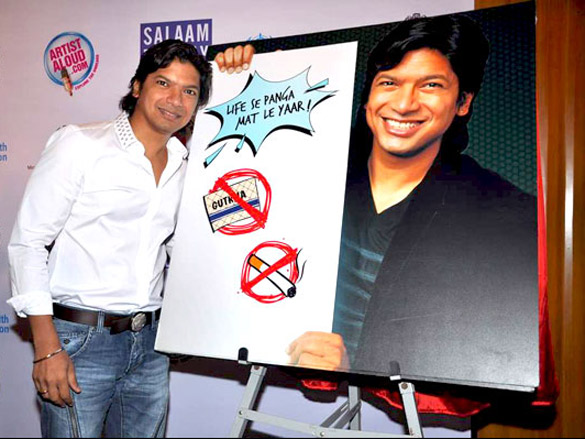 shaan and darsheel at anti tobacco campaign with salaam bombay foundation 5