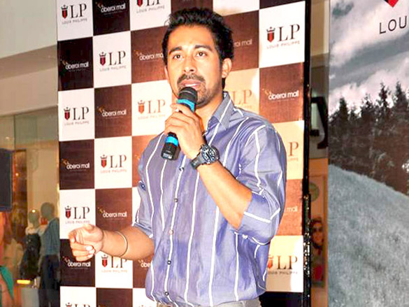 sharman rannvijay and rana at louis philippe speed challenge 5