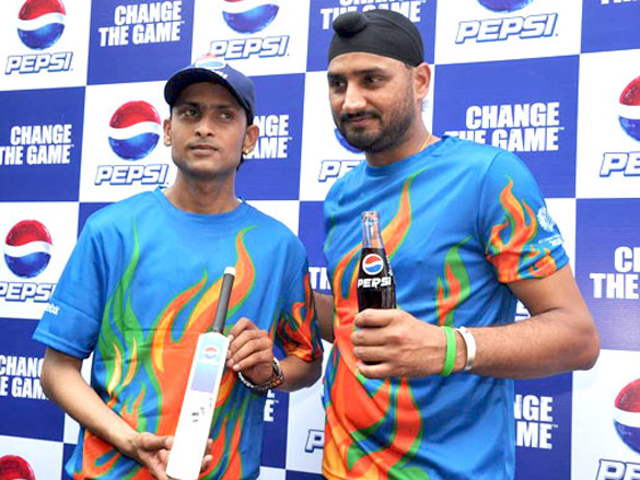 harbhajan singhs pepsi promotional event change the game 2