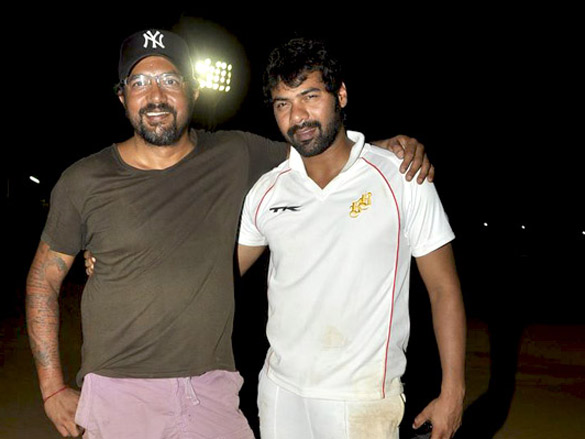 sohail khan and suniel shetty at ccls practice session 5