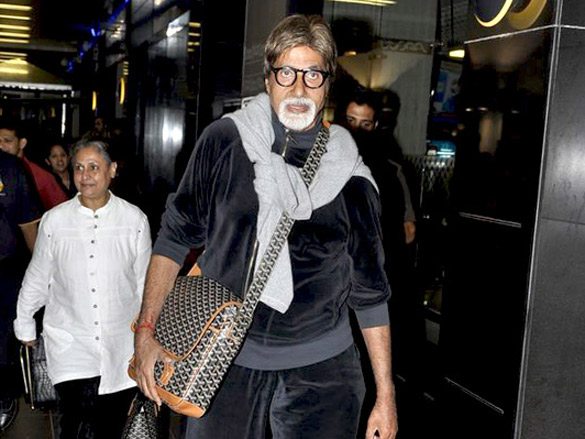 amitabh and jaya bachchan return from london 4