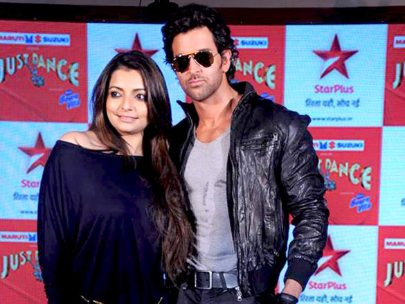 hrithik at press meet of just dance 4
