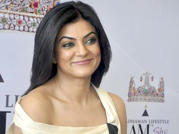 sushmita sen at the media meet of i am she and wadhawan lifestyles tie up 6