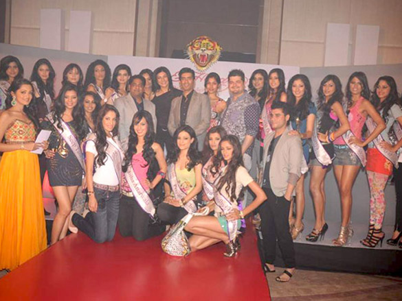 sushmita sen nethra and rahul dev at i am she preliminary rounds 2