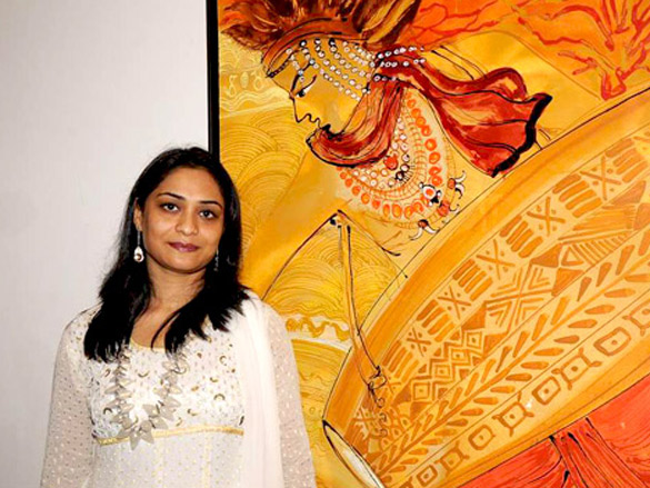 neetu chandra and rahul singh at reka ranas art exhibition 7