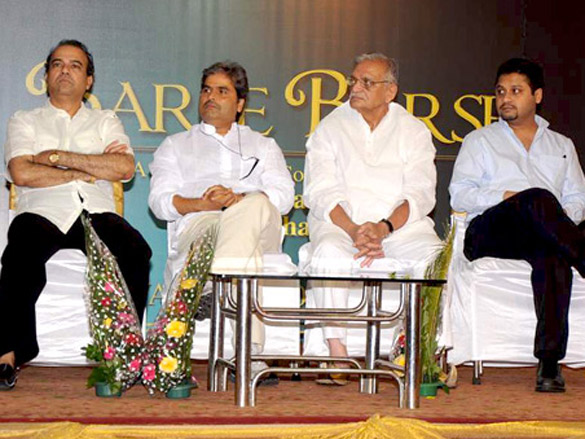 gulzar vishal bhardwaj and suresh wadkar at barse barse album launch 3
