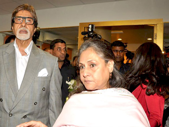 amitabh jaya and abhishek bachchan at vrinda j mehtas vibrations launch 6
