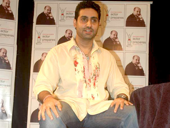 abhishek teaches at anupam khers actor prepares 6
