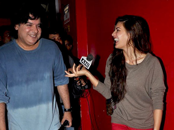 sajid khan and jacqueline snapped at pvr juhu 7