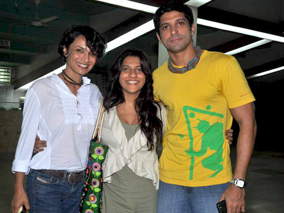 aamir khan karan and gauri at shankar ehsaan loys 15 years celebrations 13