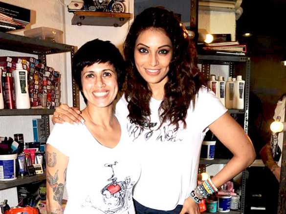 bipasha get styled at mad o wat salon 6