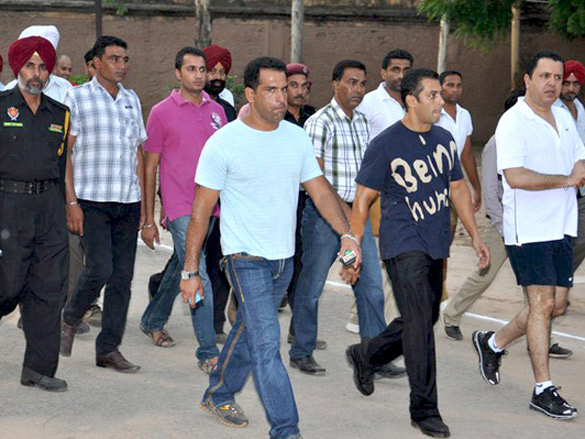 on the sets of bodyguard 34