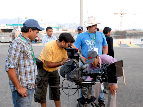 on the sets of bas ek tamanna