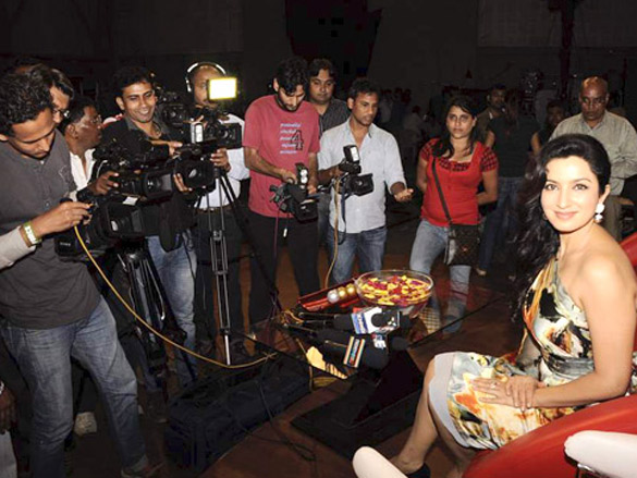 tisca chopra on the sets of master chef india 2 2