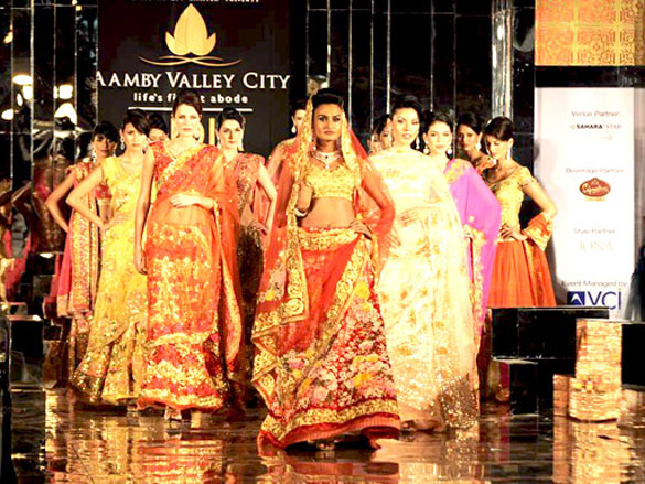 pallavi jaikishans show at aamby valley city india bridal week 2011 3