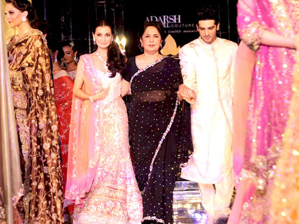 dia and zayed walk for adarsh gill at aamby valley city india bridal week 2011 3