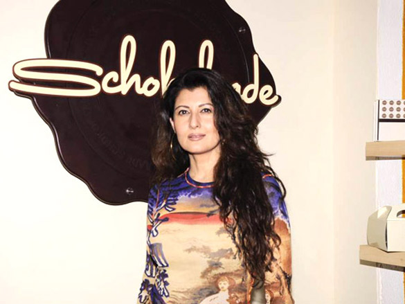 abhishek sonali sameera and eesha at anita dongres cafe launch 11