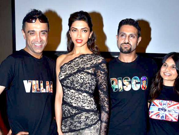 deepika at raj and pablos bollywood t shirts launch 6