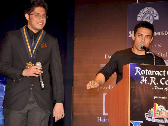 aamir khan at rotaract club of h r colleges personality contest 5