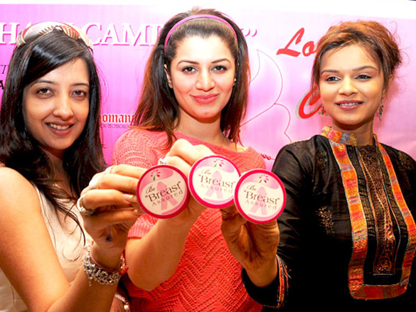 ammy billimoria supports pink ribbon campaign 4