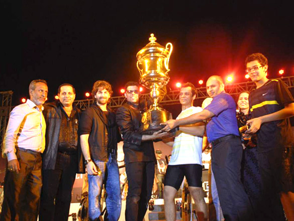neil nitin mukesh at baqars spinnathon 2