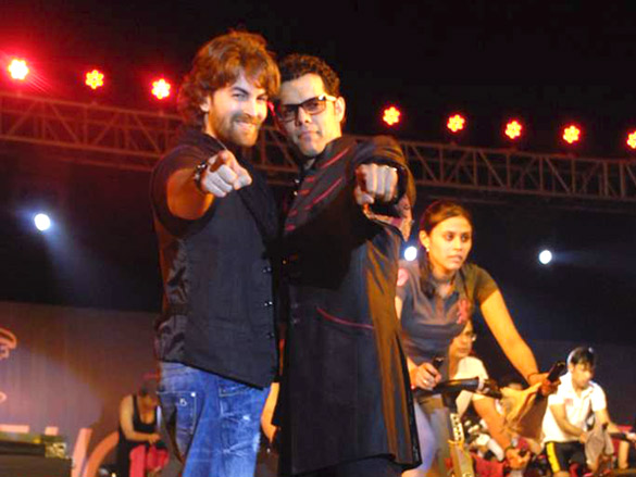 neil nitin mukesh at baqars spinnathon 6