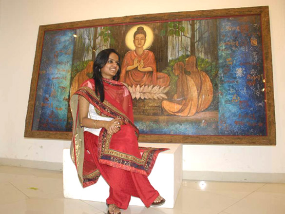 shabana azmi at preksha lals art exhibition 9