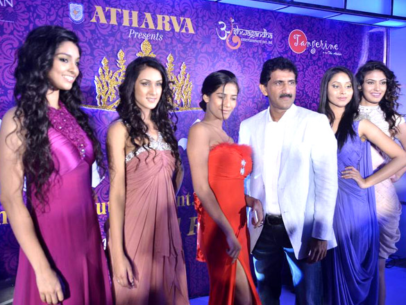 poonam pandey at atharva college indian princess fashion show 2