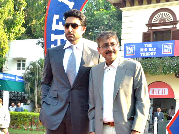 abhishek at mid day race 4