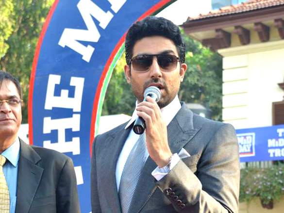 abhishek at mid day race 5