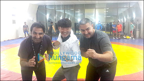 Check out: Chinese star Wang Bao Qiang drops in on the sets of Aamir Khan’s Dangal
