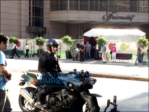 Check Out: Aamir on sets of Dhoom 3