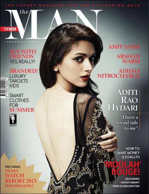 Check out: Aditi Rao Hydari on cover of The Man