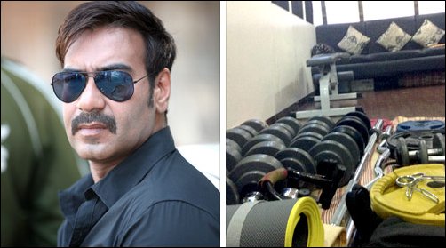Check out: Ajay Devgn turns vanity van into gym