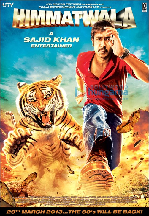Ajay Devgn fights the Big Cat in Himmatwala