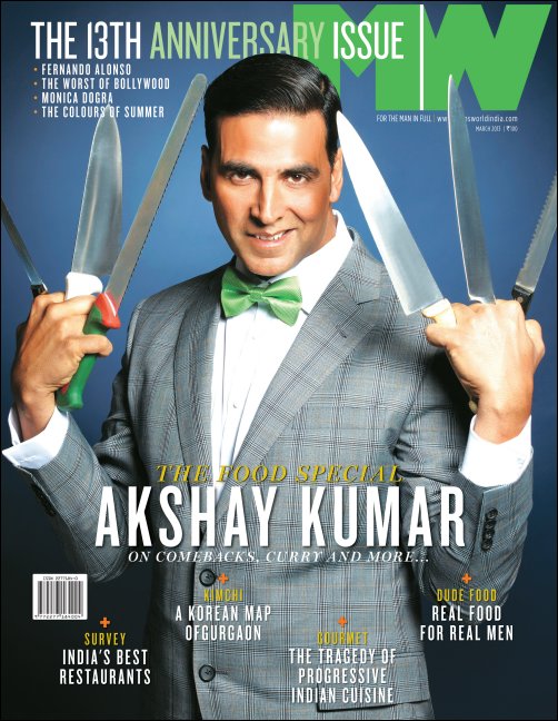Akshay Kumar ‘shines’ on cover of MW Akshay Kumar ‘shines’ on cover of MW