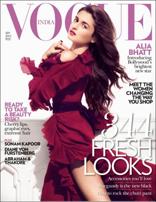 Alia Bhatt graces the cover of Vogue