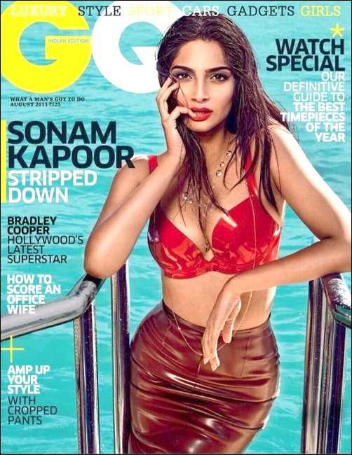 Check Out: Sonam Kapoor sizzles on GQ cover