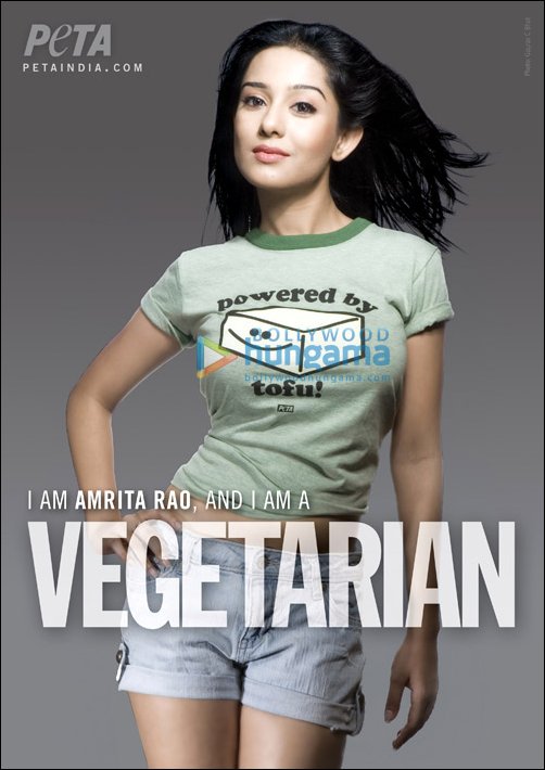 Amrita Rao stars in sexy new vegetarian ad for PETA
