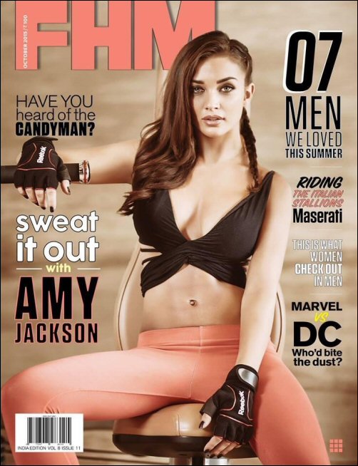 Check out: Amy Jackson sizzles on the cover of FHM