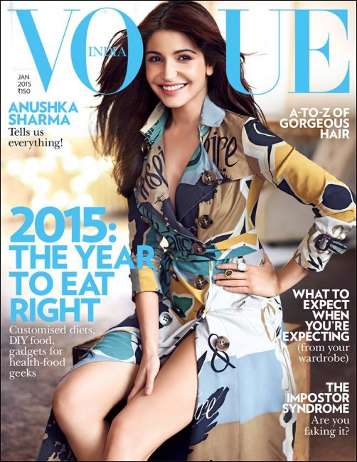 Check out: Anushka Sharma on the cover of Vogue