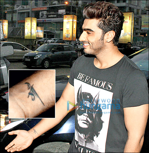 Arjun Kapoor’s real life tattoo acts as reel life inspiration