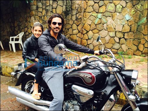 Check out: The biker duo Arjun Rampal and his daughter